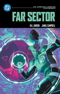 DC Comics Far Sector paperback comic book, showcasing vibrant cover art from the DC Compact Comics Edition.