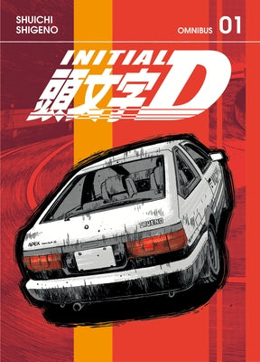 Paperback of Initial D Omnibus Volume 1 by Kodansha Comics showing the cover with manga artwork and title.