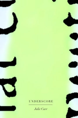 Underscore Paperback Omnidawn