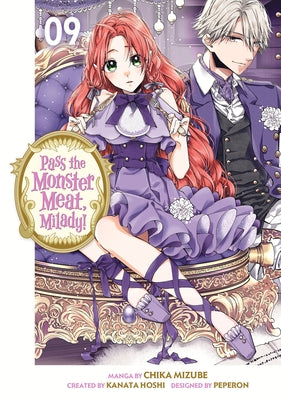 Paperback manga titled "Pass the Monster Meat, Milady! 9" by Kodansha Comics featuring colorful cover art.