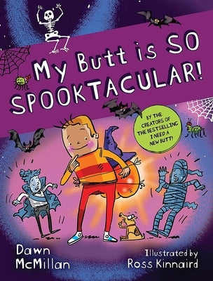 Paperback book titled "My Butt Is So Spooktacular!" from Dover Publications, featuring a colorful spooky-themed cover.