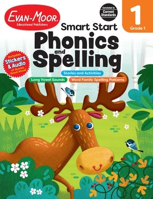 Smart Start: Phonics and Spelling, Grade 1 Workbook Paperback Evan-Moor Educational Publishers