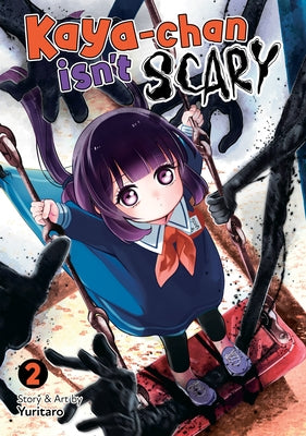 Paperback of Kaya-Chan Isn't Scary Vol. 2 by Seven Seas featuring colorful manga-style cover art with characters smiling.