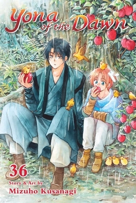 Paperback of Yona of the Dawn, Vol. 36 manga by Viz Media featuring colorful cover art with characters and fantasy scene.