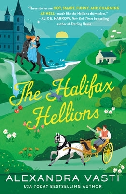 Paperback of The Halifax Hellions by St. Martin's Griffin featuring cover art with intense historical scene.
