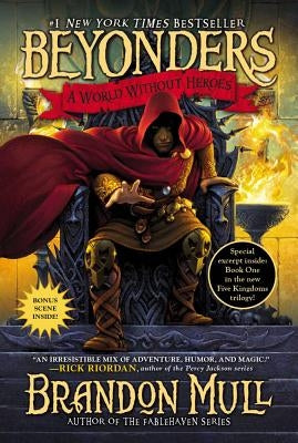 Paperback copy of "A World Without Heroes" by Aladdin Paperbacks, showing the book cover with colorful artwork and title.