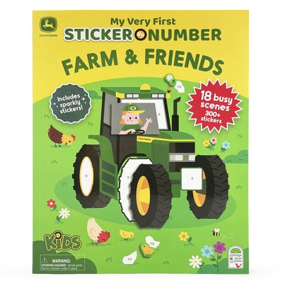 John Deere Kids Farm & Friends: My Very First Sticker by Number Other Cottage Door Press