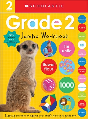 Second Grade Jumbo Workbook: Scholastic Early Learners (Jumbo Workbook) Paperback Cartwheel Books