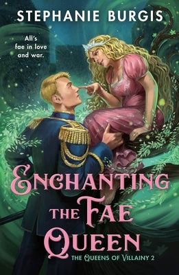 Paperback of "Enchanting the Fae Queen" by Bramble, featuring fantasy-themed cover art with enchanting fairy and fae queen imagery.