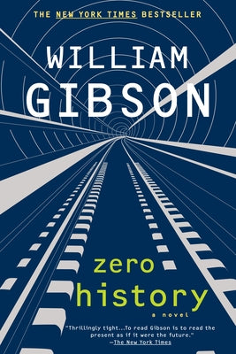 Paperback of Zero History by Berkley Books, featuring the book cover with title and author on a plain background.