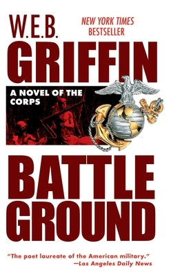 Mass market paperback of "Battleground" by G.P. Putnam's Sons, featuring a cover image with bold typography and military-themed artwork.