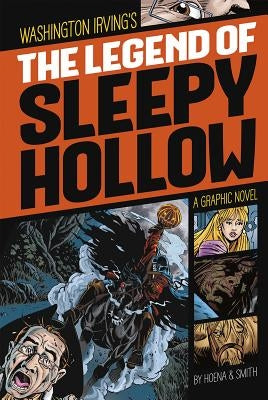 Paperback graphic novel of The Legend of Sleepy Hollow by Stone Arch Books, featuring spooky illustrations and classic storytelling.