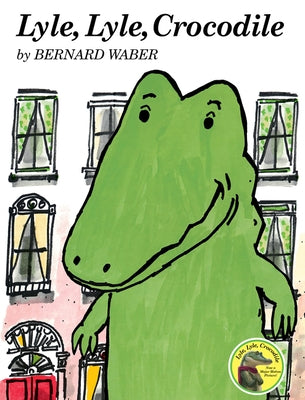 Paperback of "Lyle, Lyle, Crocodile" by Clarion Books featuring colorful cover art with the crocodile character.