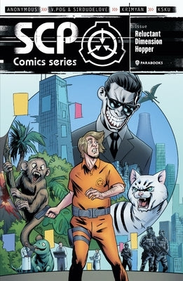 Paperback of Reluctant Dimension Hopper by Aloha Comics showing the book cover with colorful illustration and title text.