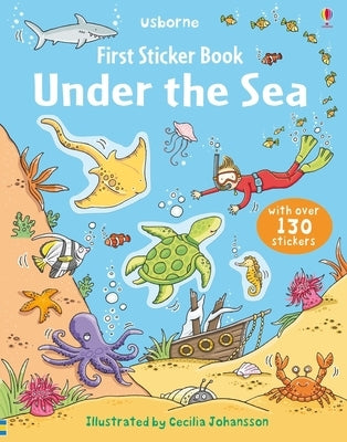 First Sticker Book Under the Sea Paperback Usborne Books