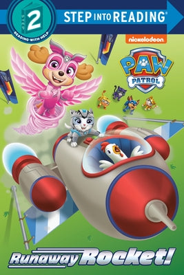 Paperback of "Runaway Rocket!" from Paw Patrol by Random House Books for Young Readers, featuring colorful cover art with Paw Patrol characters.