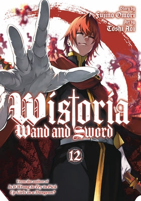 Paperback of Wistoria: Wand and Sword 12 by Kodansha Comics, featuring the book cover with fantasy-themed artwork.