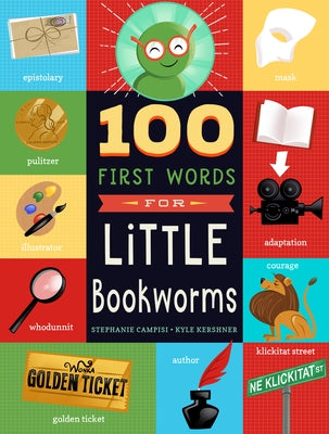 100 First Words for Little Bookworms Board Book Familius