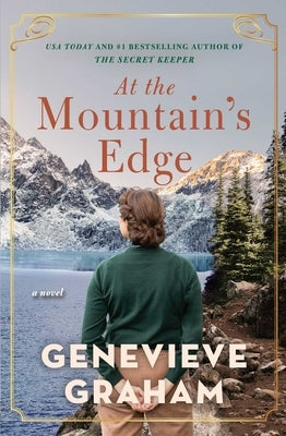 Paperback of "At the Mountain's Edge" by Simon & Schuster, showing the book cover with mountain landscape artwork.