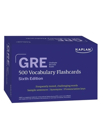 GRE Vocabulary Flashcards + Online Access to Review Your Cards， a Practice Test， and Video Tutorials (Kaplan Test Prep) 71oUwrfxvCL._AC_UF350,