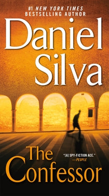 Mass market paperback of The Confessor by Berkley Books with a dark cover featuring a mysterious figure.
