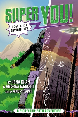 Paperback of Power of Invisibility from Super You! #2 by Penguin Workshop, featuring a colorful cover with a mysterious invisibility theme.