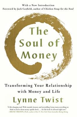 Paperback of The Soul of Money book by W. W. Norton & Company, featuring its cover with title and author details.
