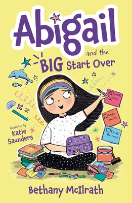 Paperback of Abigail and the Big Start Over book by Good Book Co, showing colorful cover with illustrations of a girl and school scenes.