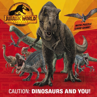 Caution: Dinosaurs and You! (Jurassic World Dominion) Paperback Random House Books for Young Readers