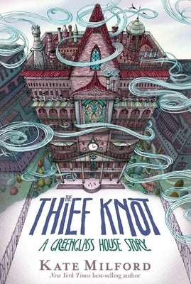 Paperback of The Thief Knot: A Greenglass House Story by Clarion Books, showing the book cover with title and author details.