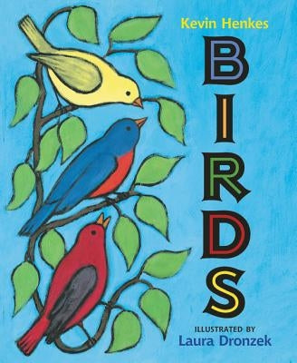 Colorful Greenwillow Books board book featuring illustrations of various birds for young children.