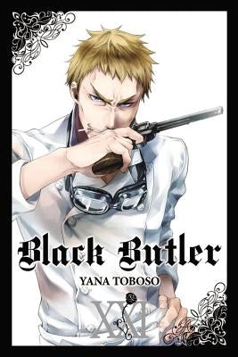 Black Butler Volume 21 paperback manga by Yen Press, featuring dark, detailed cover art from the Japanese manga series.