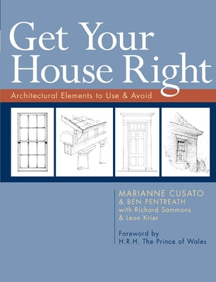Paperback book titled "Get Your House Right" by Union Square & Co. featuring architectural elements and design tips.