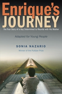 Paperback of Enrique's Journey by Ember showing the book cover with title and author's name on a plain background.