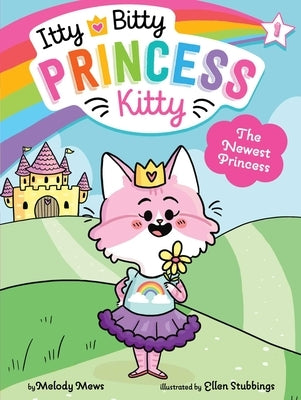 Paperback copy of "The Newest Princess" children's book by Little Simon, featuring colorful cover art with a princess illustration.