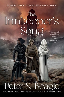 Paperback of The Innkeeper's Song by S&S/Saga Press, featuring a cover image with fantasy artwork and book title.