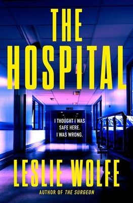 Paperback of "The Hospital" by Grand Central Publishing, showing the book cover with title and author details.