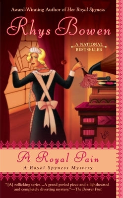 Mass market paperbound copy of "A Royal Pain" by Berkley Books, featuring the book cover with title and author details.