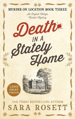 Death in a Stately Home by Rosett, Sara