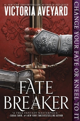 Paperback Fate Breaker book by HarperCollins with a dark, illustrated cover featuring fantasy artwork