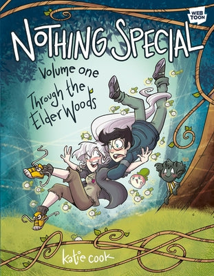 Paperback graphic novel "Nothing Special, Volume One: Through the Elder Woods" by Ten Speed Graphic, with colorful illustrated cover art.