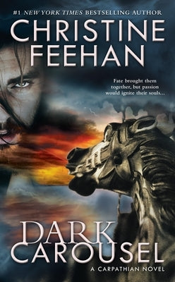 Dark Carousel mass market paperback book by Berkley Books with a dark, mysterious cover featuring carousel imagery.