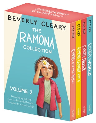 The Ramona 4-Book Collection, Volume 2: Ramona and Her Mother; Ramona Quimby, Age 8; Ramona Forever; Ramona's World Paperback HarperCollins