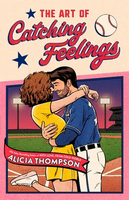 Paperback copy of The Art of Catching Feelings by Penguin Publishing Group, featuring the book's cover with colorful artwork.