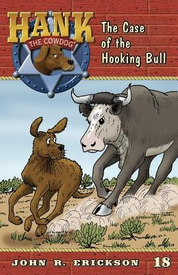 Paperback of The Case of the Hooking Bull by Maverick Books, featuring a colorful cover illustration with a bull and detective theme.