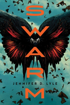 Paperback of "Swarm" by Sourcebooks Fire featuring the book cover with dark and vivid artwork.