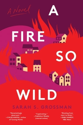 Paperback of "A Fire So Wild" by Harper Perennial, featuring the book cover with fiery artwork and title visible.