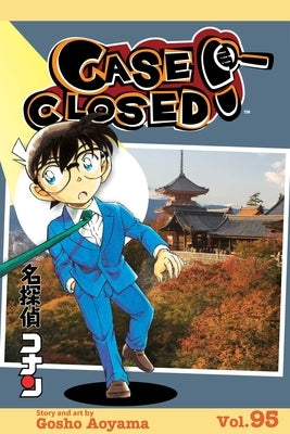 Paperback of Case Closed, Vol. 95 manga by Viz Media featuring cover art with characters from the series.