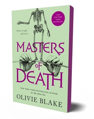Paperback of Masters of Death by Tor Books, featuring dark, dramatic cover art with gothic imagery and bold typography.