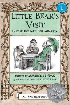 Paperback of Little Bear's Visit, a Caldecott Honor-winning children's book by HarperCollins, featuring colorful illustrated cover art.